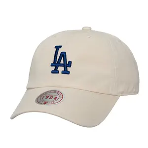 Mitchell & Ness Cream Off-Season Strapback Adjustable Hat