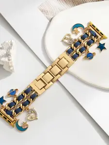 Women's Handmade Metal Chain Watch Band, Stainless Steel Strap for Apple Watches Ultra/se/8/7/6/5/4/3/2/1, 38/40/41s10-42mm, 42/44/45/46/49mm