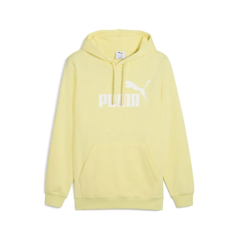 PUMA Mens Essentials No. 1 Logo Hoodie Casual Outerwear Casual - Yellow