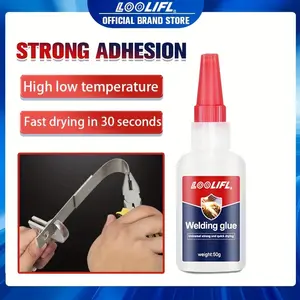 Strong Welding Adhesive Gel, Instant Dry Glue, 10 Seconds Cure, Multi-Purpose for Plastic Metal Wood Ceramic Glass, Powerful Bond Solution