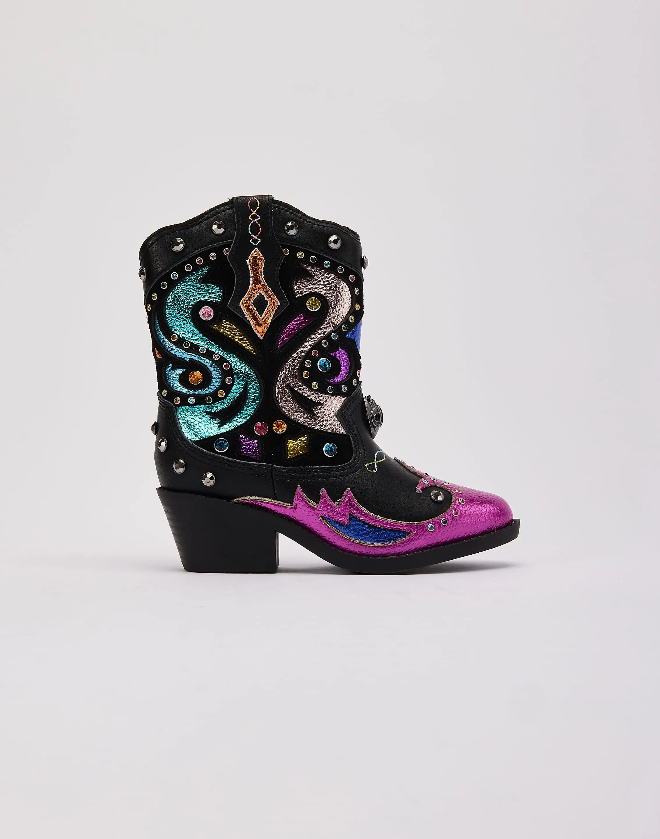 Kids Kurt Geiger Mini Kensington Cowboy Boots Pre-School