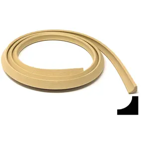 Flexible Cove Molding - #WM93: 3/4" x 3/4" Flex Cove molding - 8'  Long