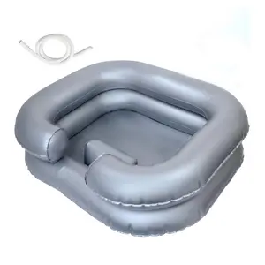 Portable Inflatable Lightweight Hair Washing Basin for Bedridden, Ideal for Elderly & Disabled, Easy-To-Use Shampoo Bowl for Home Care