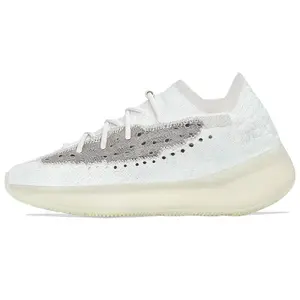 Adidas Originals Yeezy Boost 380 Calcite Glow Unisex Mid-Top Sneakers with Glow-in-the-Dark and Durable Features