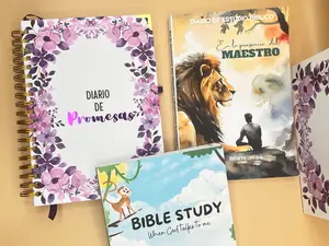 Bible Study Family Set – Kids & Men's Devotional Journals + God's Promises Edition (Spanish)