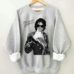 Michael King Of Pop Sweatshirt, Michael J Shirt, King Of Pop Shirt, Retro Vintage Tee