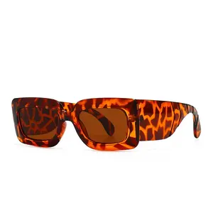 Square Sunglasses Men Women Snakeskin Sun Glasses Snake Pattern Travel Vintage Retro Oculos Shades Female UV400 Gafas De Sol gifansee