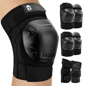 Skating Protective Gear   Pads and Elbow Pads Set,   Pads for  Wrist Guards for Roller Skating   and Elbow Pads