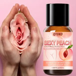 Peach Essential Oil for Women's Intimate Care, Tightening and Moisturizing, Odor Removal, Gentle Skin-Friendly, Relieves Dryness