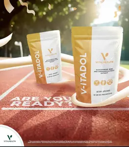 Vital Health Global V-ITADOL Dietary Supplement with Glutamine MSM & Sarsaparilla Root Extract for Health Support from Mexico
