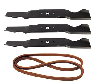 Deck Belt & Blades Replacement for  Cub Cadet 54" Deck GT1554 GT1554VT LGT1054 LGTX1054