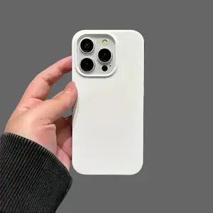 Liquid Silicone Phone Case slim phone shockproof mobile phone case  for Phone 17/16/15/14/13/12/11 Series Simple Shockproof Protective Cover Easy Install Remove Smartphone Cellphone