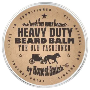 Honest Amish Heavy Duty Beard Balm, 4 oz (120 ml)