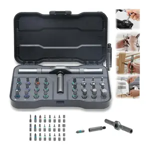 Professional 24-in-1 T-Ratchet Screwdriver Set | Magnetic Precision Multi-Bit Tool Kit for Home & Daily Repairs