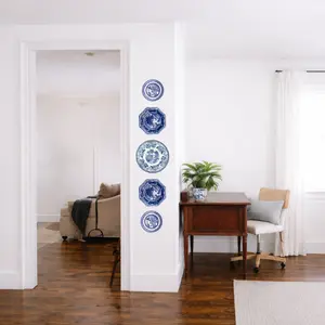 The Column: Custom 5 Plate Wall