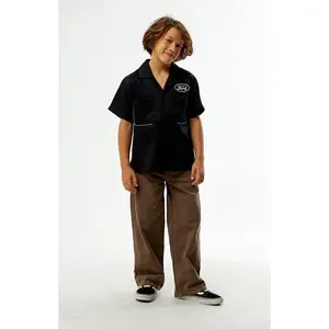 Pacsun Kids Carpenter Baggy Pants Brown