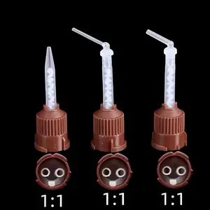 Delivery head, nozzle - single-use tool, equipped with precise nozzle, suitable for casting, mold making, clay and plastic modeling - compatible with silicone rubber adhesives, glues, and sealants