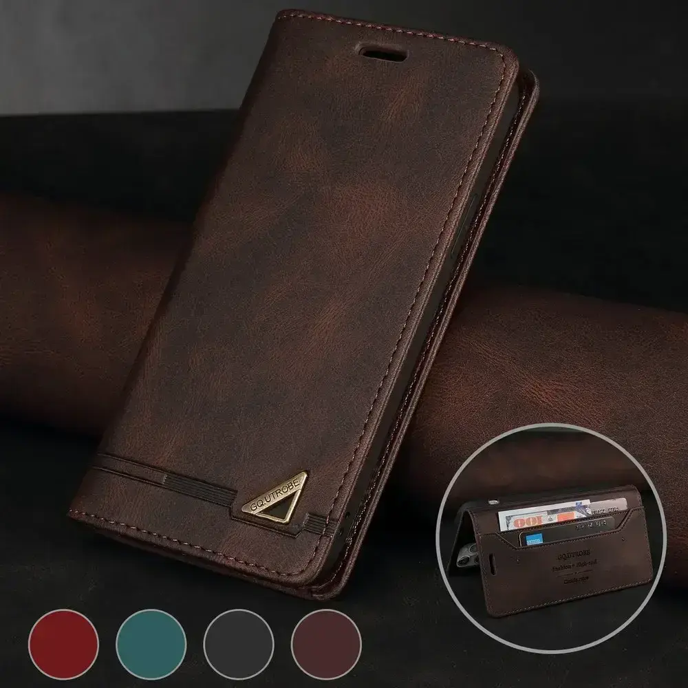 For Xiaomi 17T 15T Pro 17 T 5G Premium Flip Case Anti-theft Leather Wallet Funda Xiaomi 14T Case Mi Phone 14 15 T T15 Book Cover