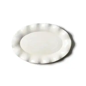 Signature White Oval Platter