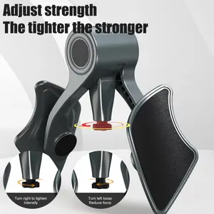 Thanksky Exerciser Fitness Sphincter Toner Male Inner Thigh Hip Trainer Strength Adjustable Training Device for Women,Pelvic Floor Muscle Trainer