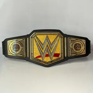 WWE World Heavyweight Championship Belt Boxing Competition 1/1 Gold Belt Fighting Commemorative Champion Award Collectible