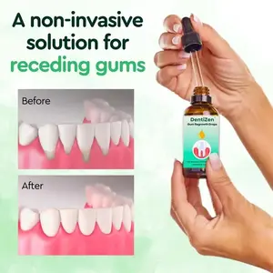 Gum Repair Drops Relieve Receding Gingival Swelling Gum Cleaning Care Oral Periodontal Hygiene Remove Yellow Remove Stain