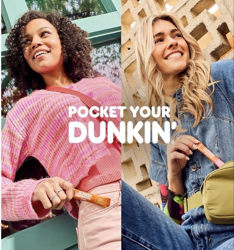 Dunkin' Refreshers Zero Sugar Singles to go Powdered Drink Mix Variety Pack, 30 Count Packets