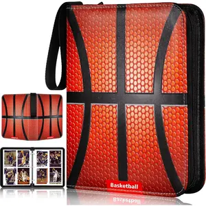Basketball Card Binder,2025-2026 Sports Trading Card with Sleeves Holder Album,440 Pockets Basketball Card Holder Sheets Display Storage Protectors for Collectors Boys and Girls Gift