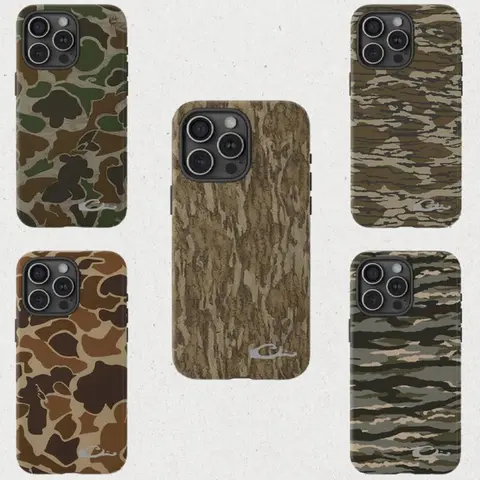 Drake Waterfowl Patterned Tough iPhone Case for 11/X/XS/17 Series - Hunting Theme, Dual Layer Protection, Flexible TPU Hugs Your Phone, Long-Lasting Scratch-Safe TPU Shell, Shock-Absorbent Cover, Men’s Smartphone Accessory