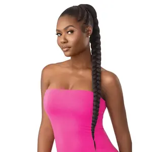 OUTRE PRETTY QUICK WRAP PONY - NATURAL BRAIDED PONYTAIL 42"