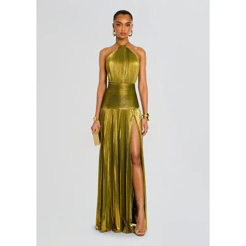 chinese dress ladies Nala Lace-Up Floral Sequin Formal Dress