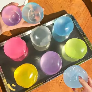 Non-rebound coconut oil squeeze ball, soft and stress-relieving toy, suitable for , gatherings, birthday . Birthday gift, Easter gift. release pressure summervibes party round stress relief toy
