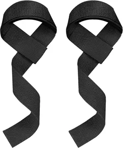 Lifting Straps, Weightlifting Straps, Deadlift Straps with Padded Neoprene for Power Lifting, Bodybuilding, Gym Workout, Training & Fitness Workout