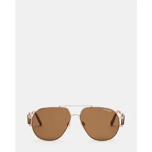 Steve Madden ROWAN SUNGLASSES GOLD