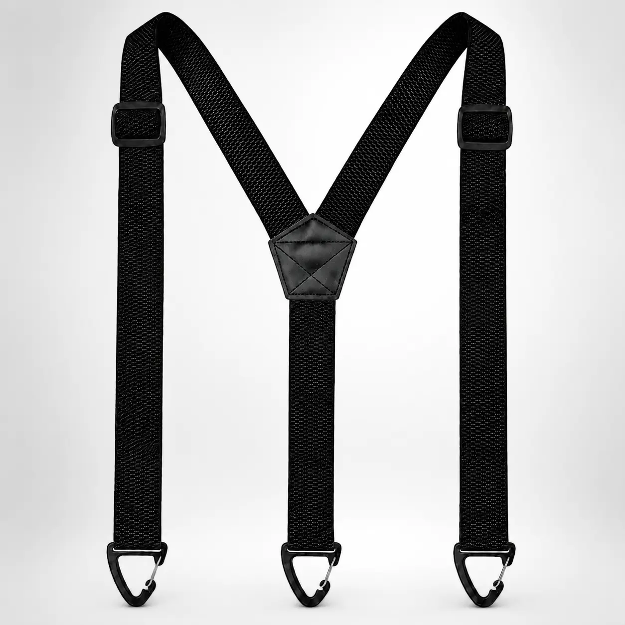 Male Discreet Hidden Suspenders for Travel, 1.5-Inch Wide, Adjustable Heavy-Duty, 3 Snap Loops, Simple and Clean Under-Clothes Design gym bag