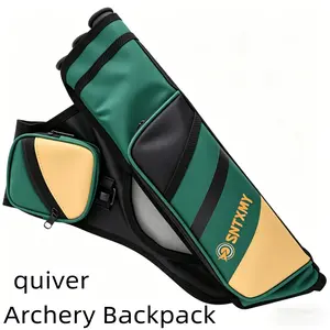 Multifunctional Archery Quiver Hip Bag Adjustable Buckle Arrow Holder Pouch for Hunting Target Practice