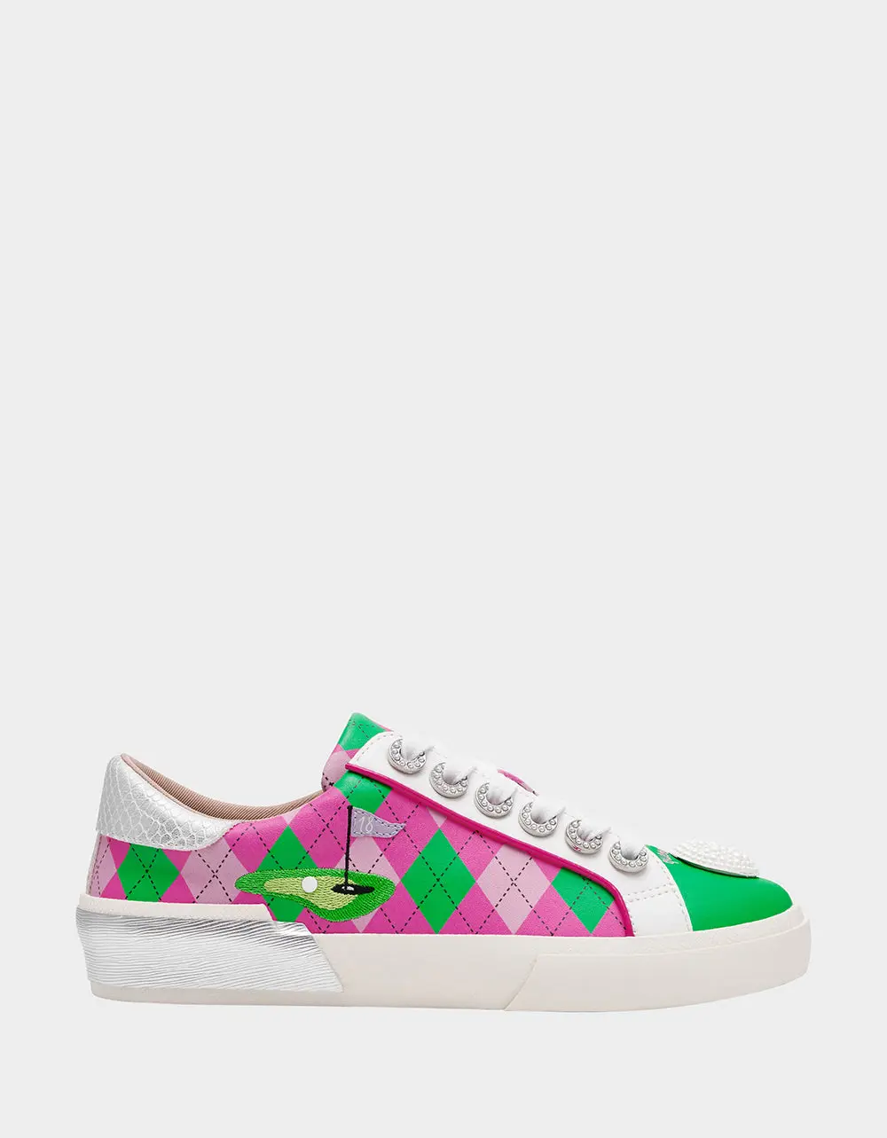 SHERRIE PINK/GREEN MULTI