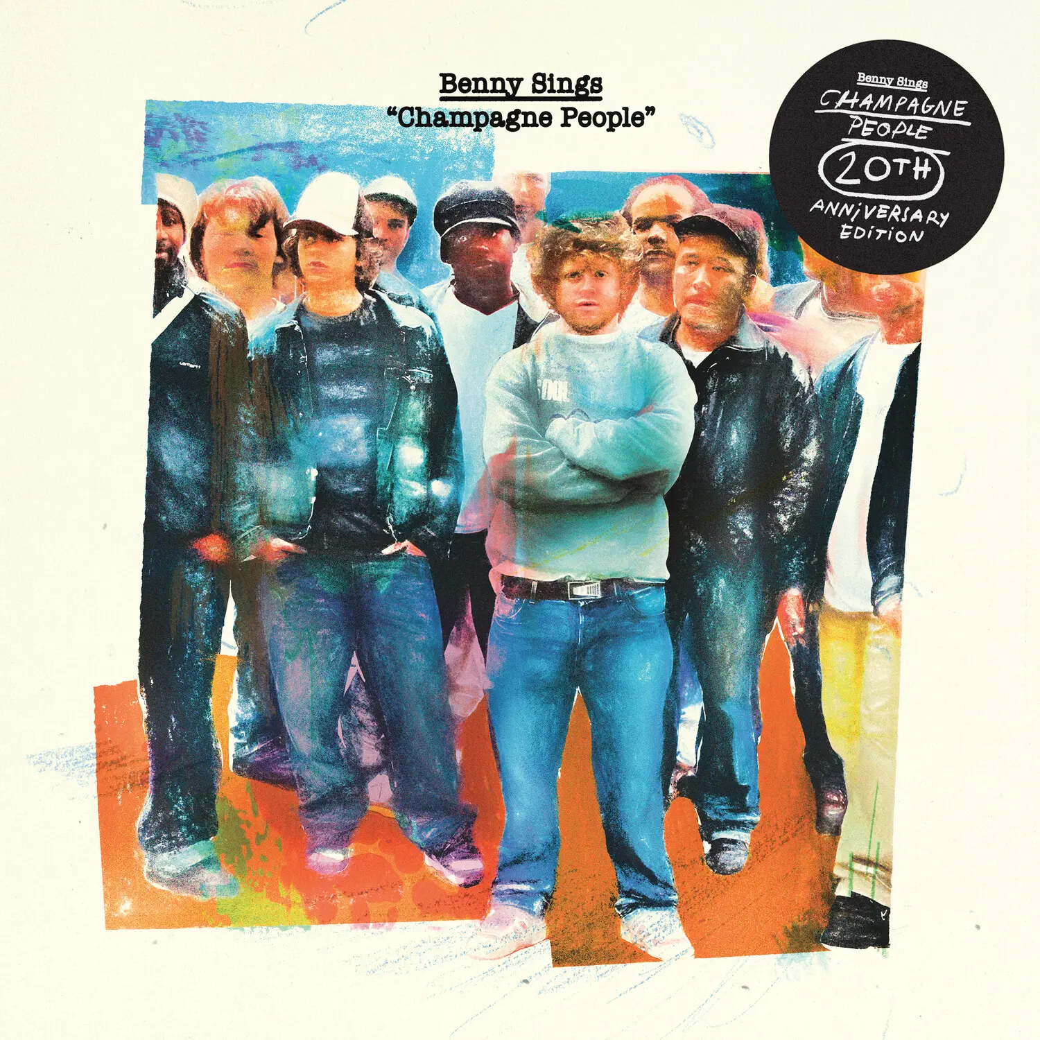 Benny Sings - Champagne People (20th Anniversary Edition)  [VINYL RECORD - LP] Colored Vinyl, 180 Gram, White, Anniversary Ed
