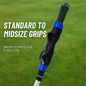 Right-Handed Golf Grip Trainer, Golf Swing Trainer for Hand Position & Grip Control, Golf Training Aid for Swing Accuracy, Improve Golf Technique & Performance, Golf Practice Equipment for Correct Grip & Consistent Swings