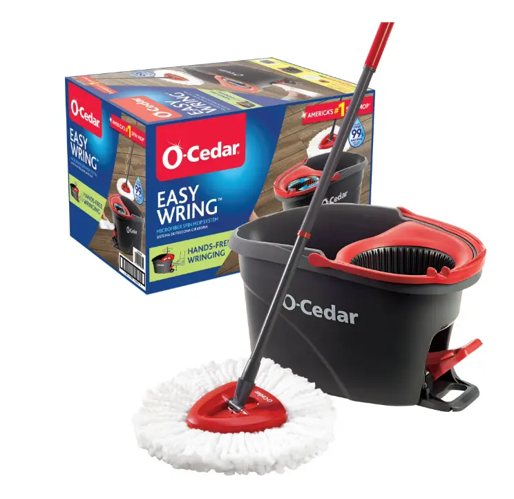 O-Cedar EasyWring Spin Mop & Bucket System