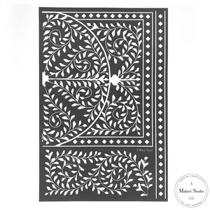 Moroccan Mesh Stencil