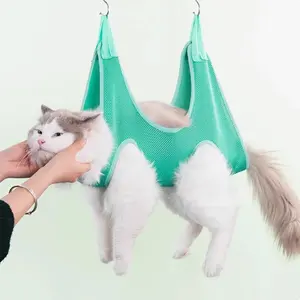Cat Bag Cat Bathing Artifact Pet Fixed Pet Grooming Care Hammock Dog Backpack Hanging