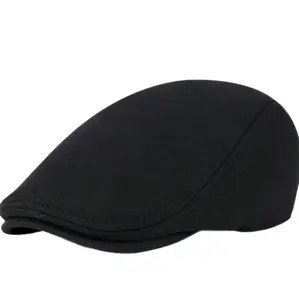 Men's Cotton Flat Ivy Gatsby Newsboy Driving Hat Cap