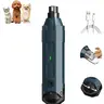 Cordless Dog Nail Grinder - Rechargeable Pet Claw Care Tool with 6 Adjustable Speeds, Ultra-Quiet Technology, Gentle Grinding, Dual LED Lights, Safe Grooming, Reduces Noise & Vibration, Improves Visibility for Dogs & Cats