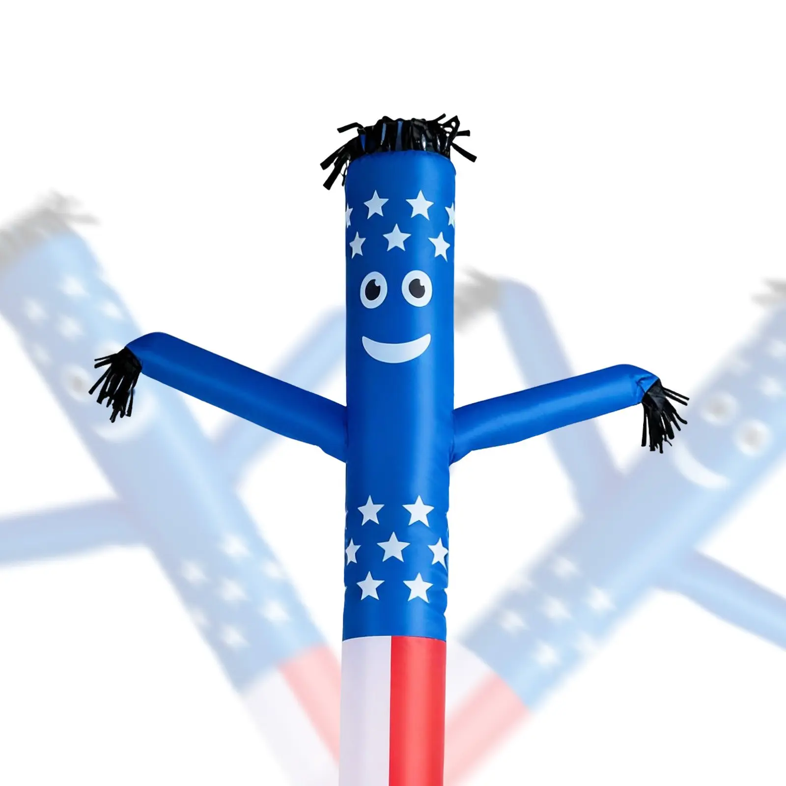 【Summerfinds】VEVOR Inflatable Tube Man, 20ft Outdoor Advertising Tool with Wavy Motion, 18.11x236.22 in, 1.63 lbs, 18 inches Double-Stitched Seams, Arm Flailings for Business Store Visibility (Blower Not Included)