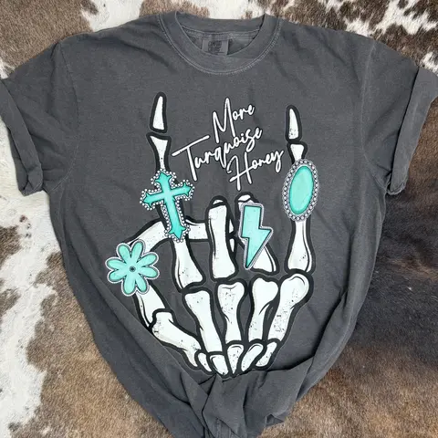 More Turquoise Honey Graphic Tee – Comfort Colors Unisex Tee