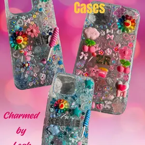 Junkie Cases - Charmed by Leah, Unique Designs with Colorful Accents, Fun and Colorful Themes