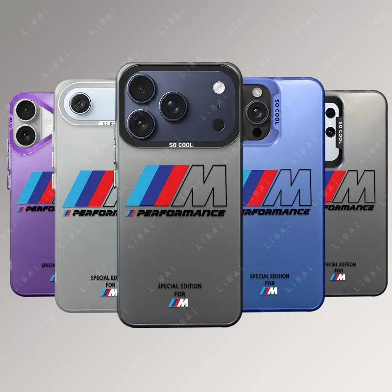 Fashionable Letter M Smartphone Casing - Matte Anti-Drop Back Cover for iPhone 17,16,15,14,13,12,11 Pro Max,X,XR,XS Max,Plus & Samsung S25,S24,S23,S22 - Cellphone Protection for Your Devices 995