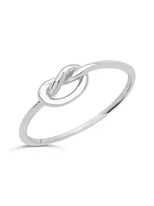 Sterling Silver Love Knot Ring