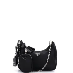 Pre-owned PRADA material Messenger Bags Re Edition 2005 Shoulder Bag Tessuto Small by Rebag